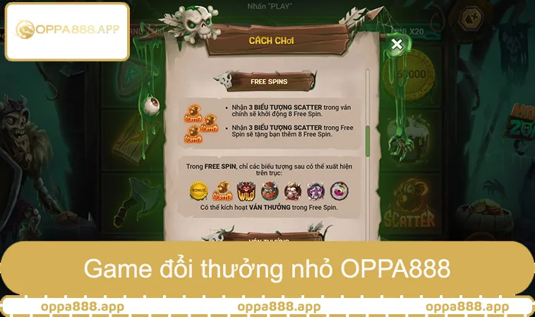 Game đổi thưởng nhỏ OPPA888