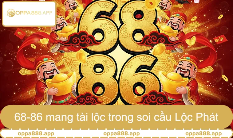 Soi Cầu Lộc Phát 68 86: Cầu Tài Lộc Với Tỉ Lệ Dễ Trúng 1 Ý nghĩa cặp số 68-86 mang tài lộc trong soi cầu Lộc Phát